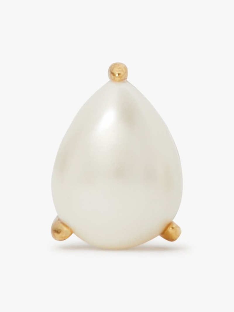 Kate Spade Brilliant Statements Studs Cream / Gold | 8710453-GH