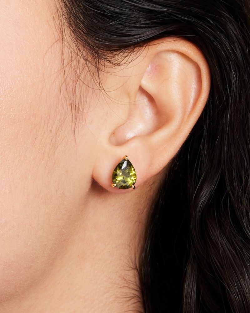 Kate Spade Brilliant Statements Studs Peridot | 0267934-GE