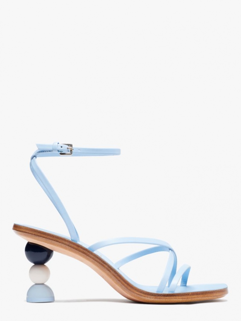 Kate Spade Charmer Sandals Blue Multicolor | 9253761-AX
