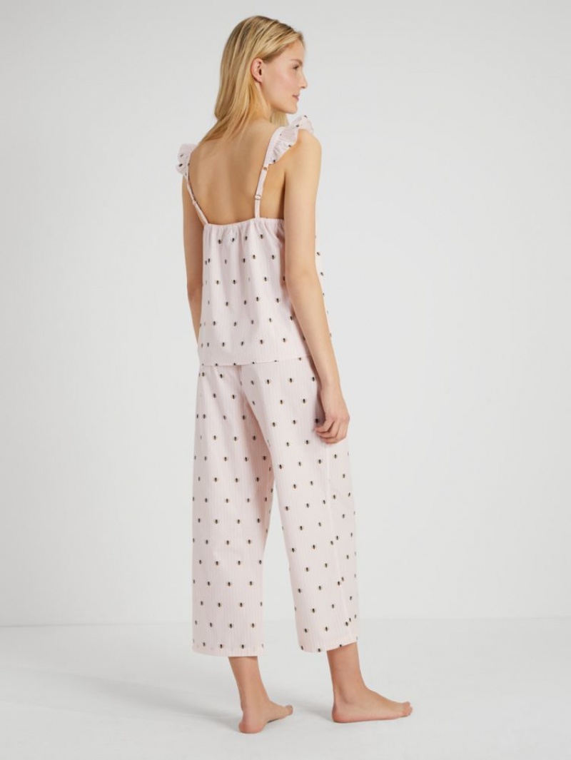 Kate Spade Crop PJ Set Busy Bee | 5620394-CI