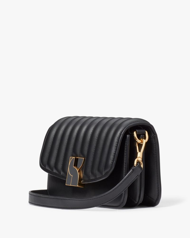 Kate Spade Dakota Trapunto Small Crossbody Black | 0386519-MD