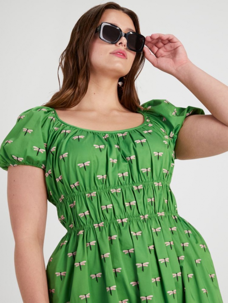 Kate Spade Dragonfly Riviera Dress Green | 2038946-KT