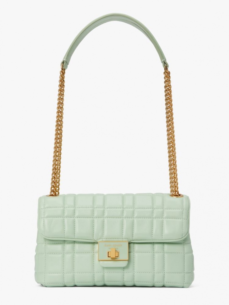 Kate Spade Evelyn Quilted Medium Convertible Shoulder Bag Cream | 4730182-KJ