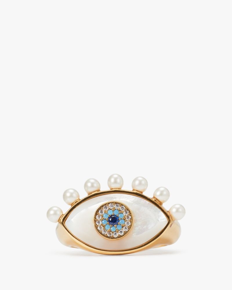 Kate Spade Evil Eye Ring Cream Multicolor | 3642791-SK