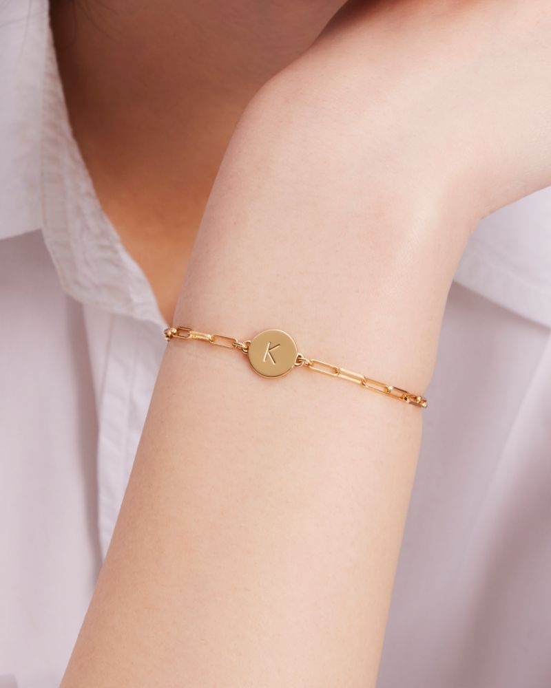 Kate Spade G Initial Chain Bracelet Gold | 6501847-FS
