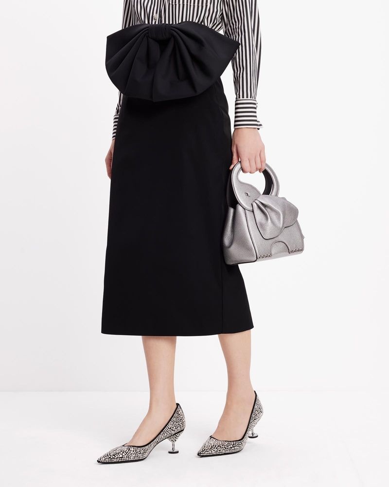 Kate Spade Garnish Crystal Pumps Black | 5098247-EC