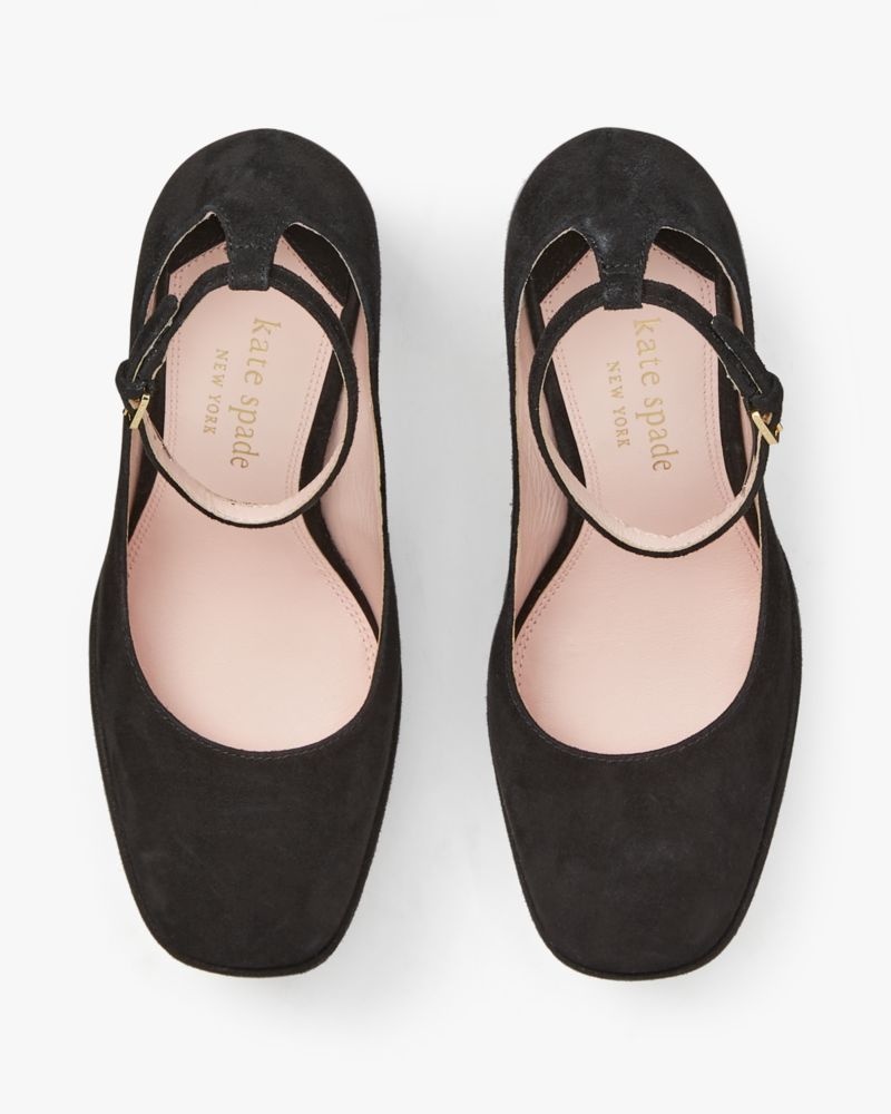 Kate Spade Gia Platform Pumps Black | 3750648-VD