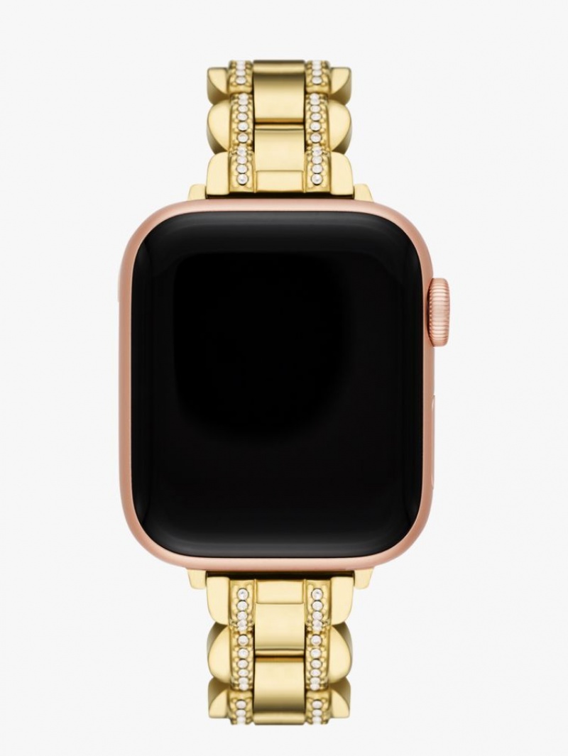 Kate Spade Gold Pave Scallop Link 38/40mm Band For Apple Watch? Gold | 5982471-GO