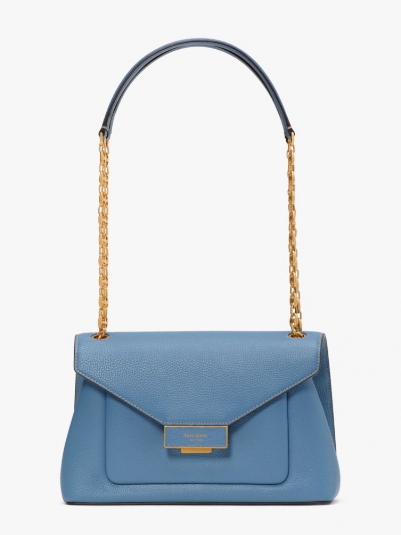 Kate Spade Gramercy Medium Convertible Shoulder Bag Blue | 9247658-KH