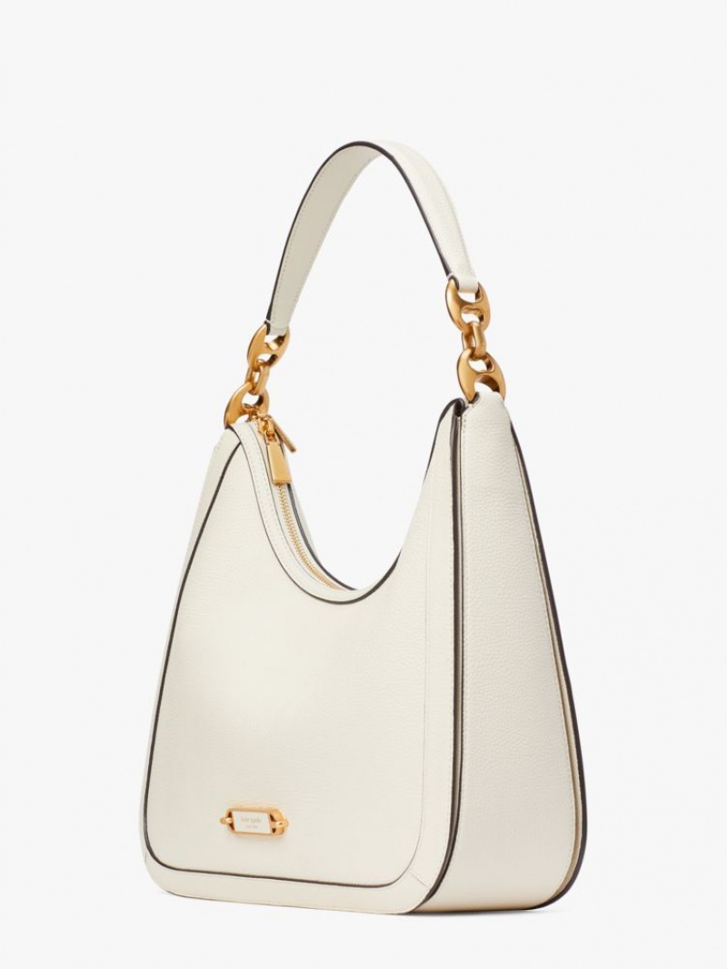 Kate Spade Gramercy Medium Hobo Bag White | 0897236-CO