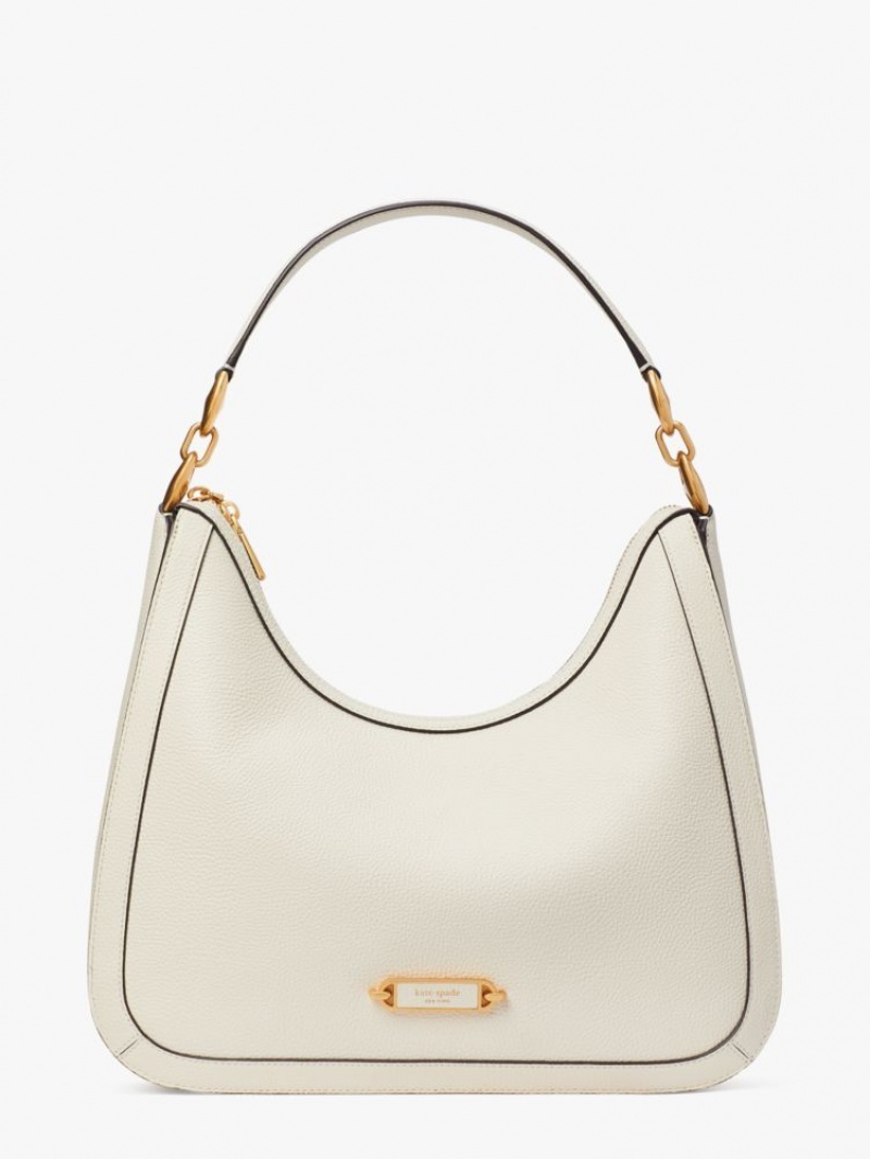 Kate Spade Gramercy Medium Hobo Bag White | 0897236-CO