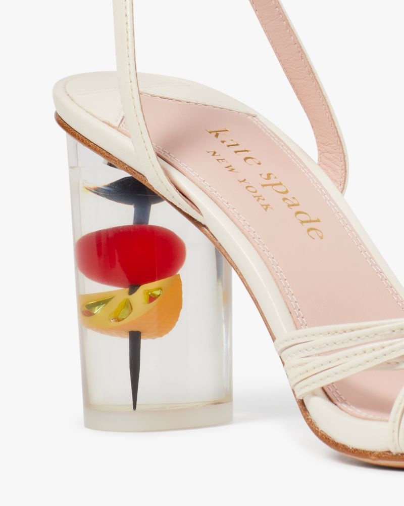 Kate Spade Happy Hour Sandals Cream | 6794120-ML