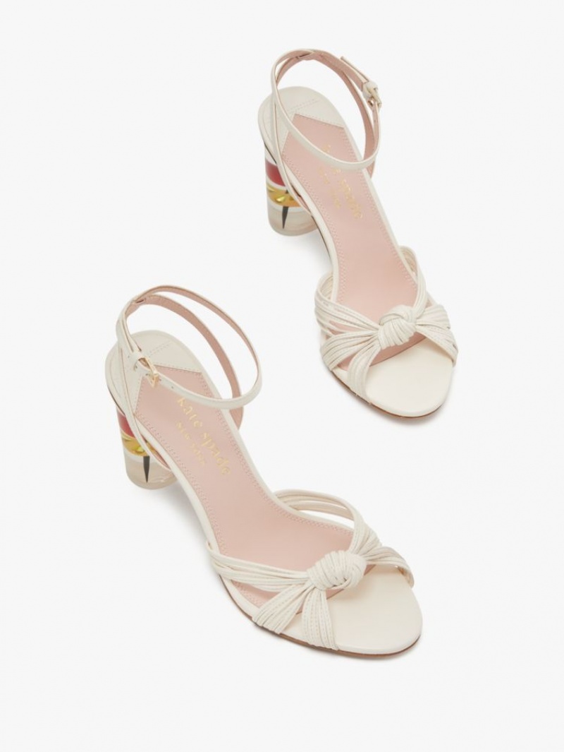 Kate Spade Happy Hour Sandals Cream | 6794120-ML