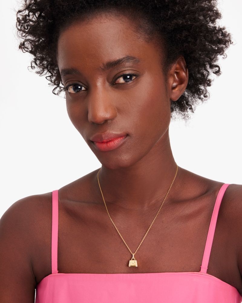 Kate Spade Hit The Town Knott Mini Pendant Gold | 5203961-YR