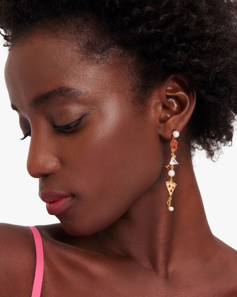 Kate Spade Hit The Town Linear Earrings Multicolor | 0347158-IV