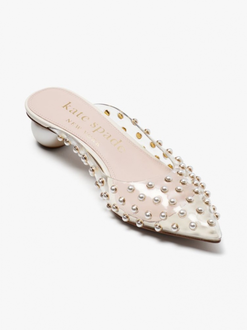 Kate Spade Honor Pumps White | 1037946-QB