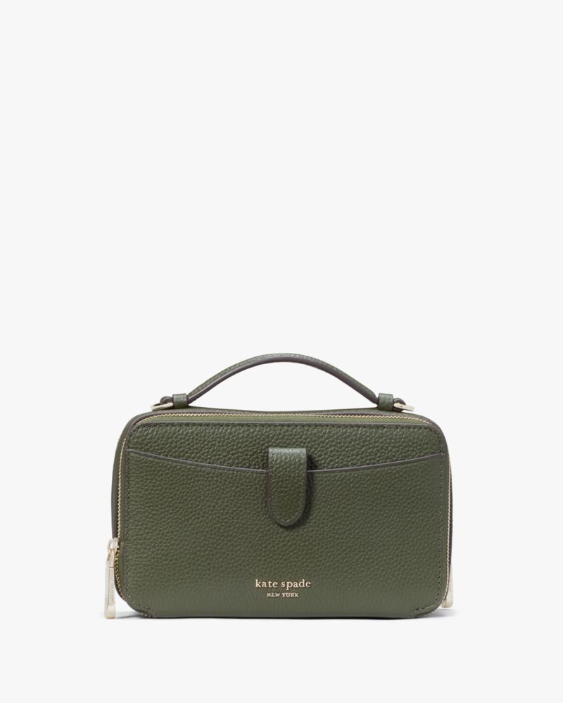 Kate Spade Hudson Double Zip Crossbody Bonsai Tree | 3267189-XF
