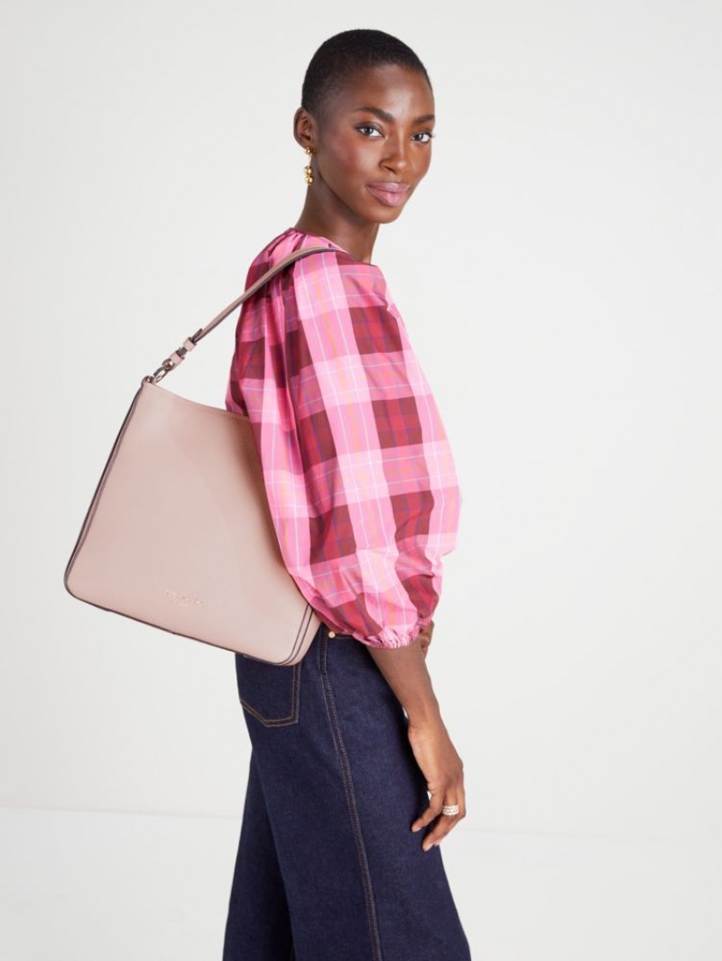 Kate Spade Hudson Large Hobo Bag Rose | 8452639-WB