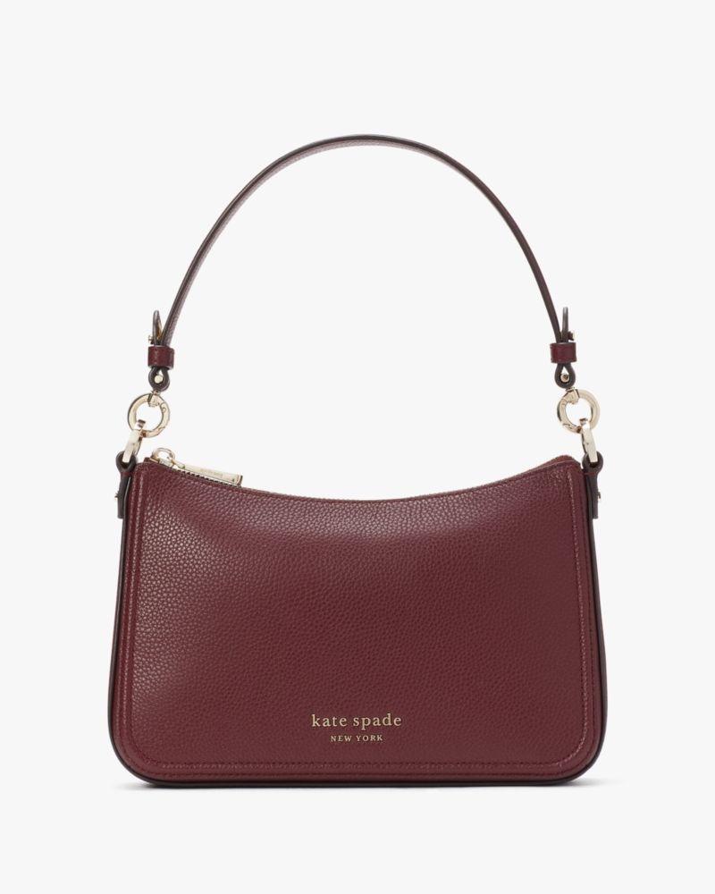 Kate Spade Hudson Medium Convertible Crossbody Dark Brown | 4603592-ST
