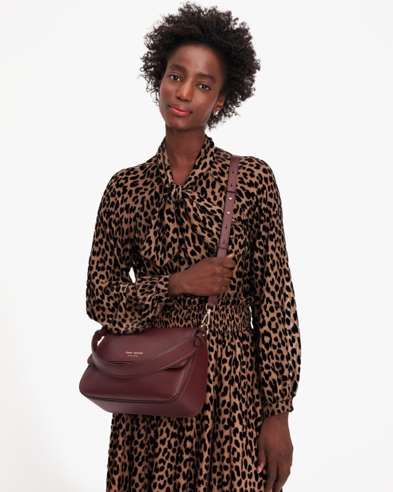 Kate Spade Hudson Medium Convertible Shoulder Bag Dark Brown | 3879145-OK