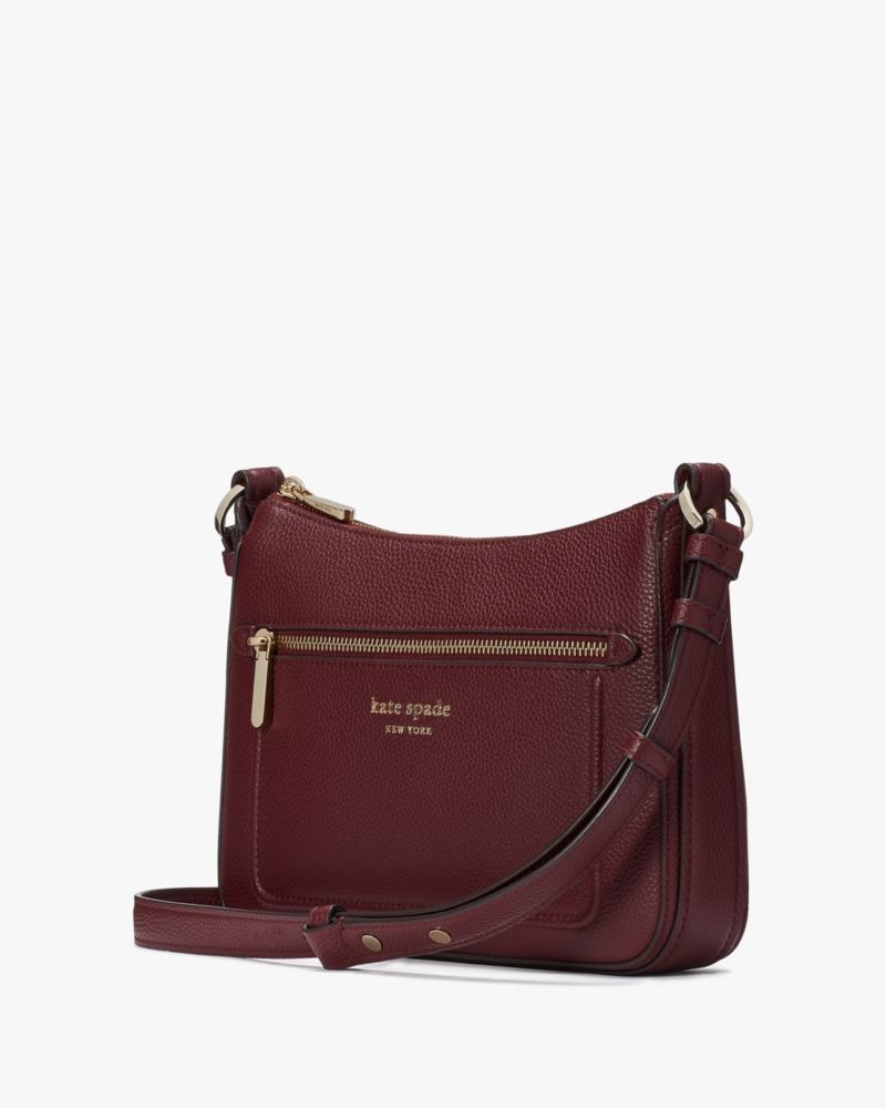 Kate Spade Hudson Medium Crossbody Dark Brown | 8765124-EA