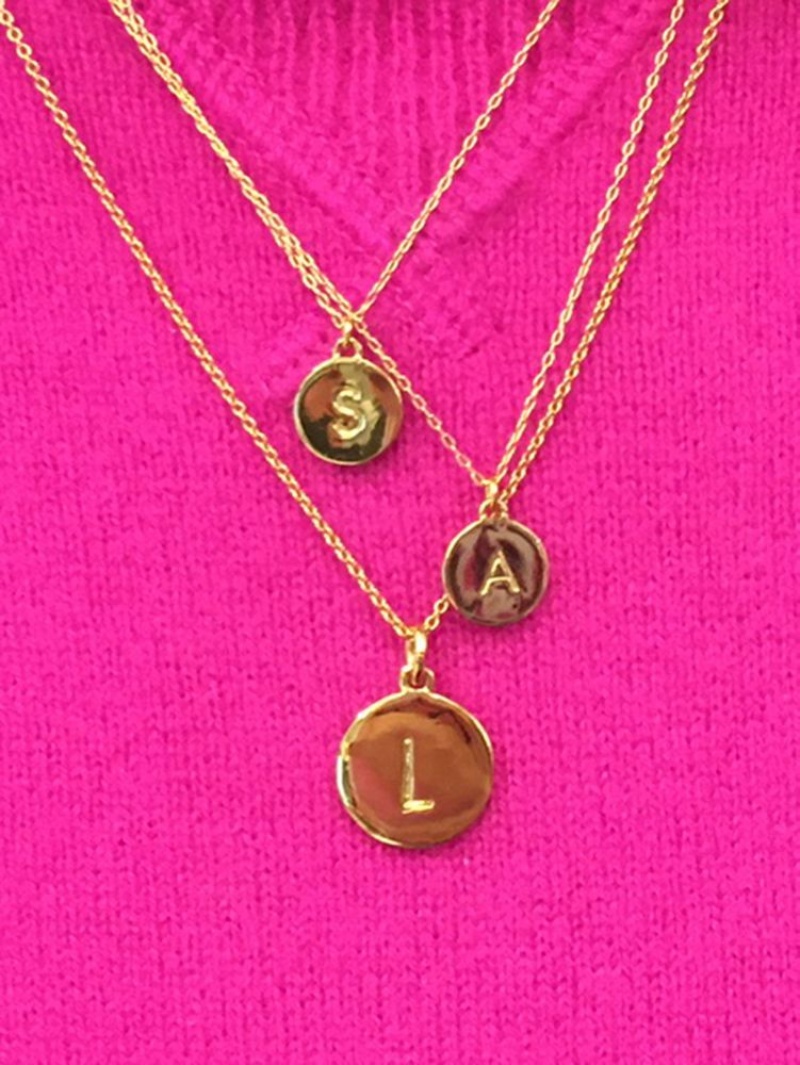 Kate Spade Initial Mini Pendant Gold | 3275916-DV