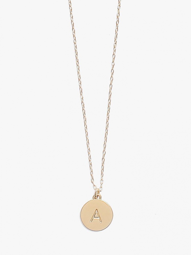 Kate Spade Initial Mini Pendant Gold | 3275916-DV