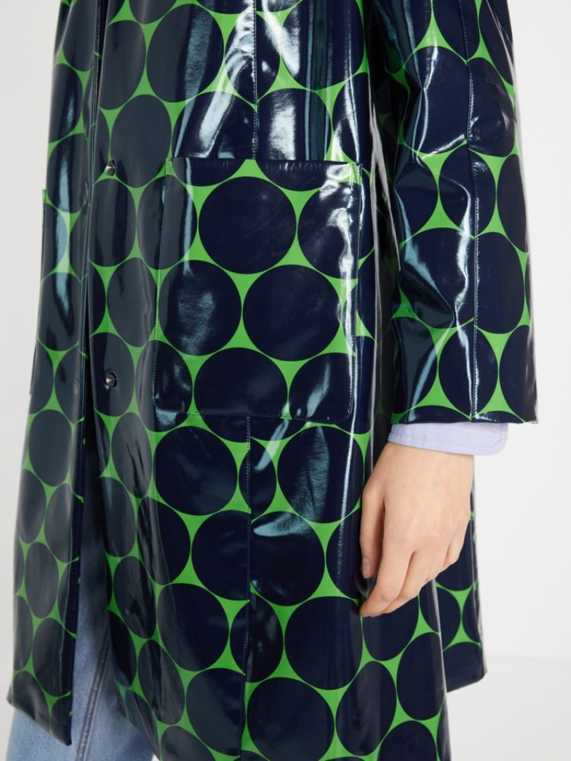 Kate Spade Joy Dot Raincoat Blue / Green | 6287350-KB
