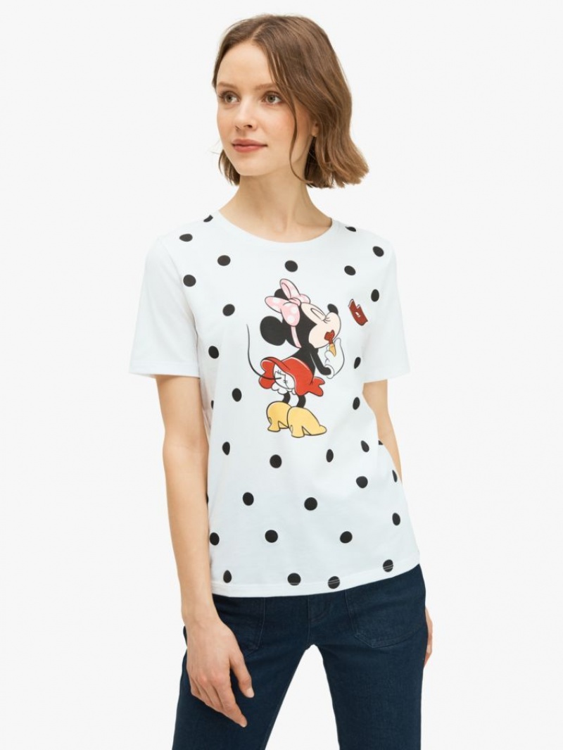 Kate Spade Kate Spade New York X Minnie Mouse Tee White | 0349157-IH
