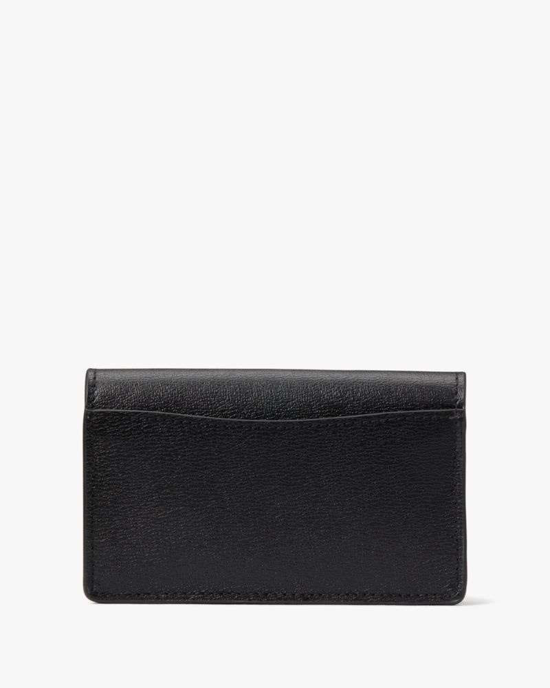 Kate Spade Katy Small Bifold Snap Wallet Black | 5064297-RC