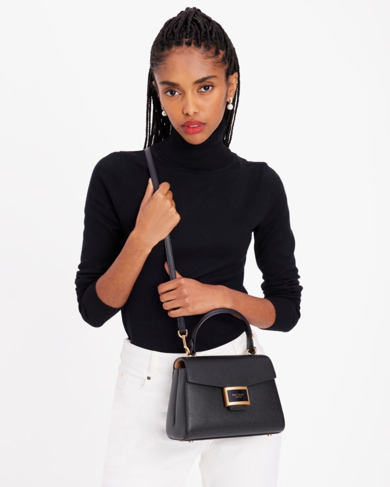Kate Spade Katy Small Top-handle Bag Black | 9502473-VN