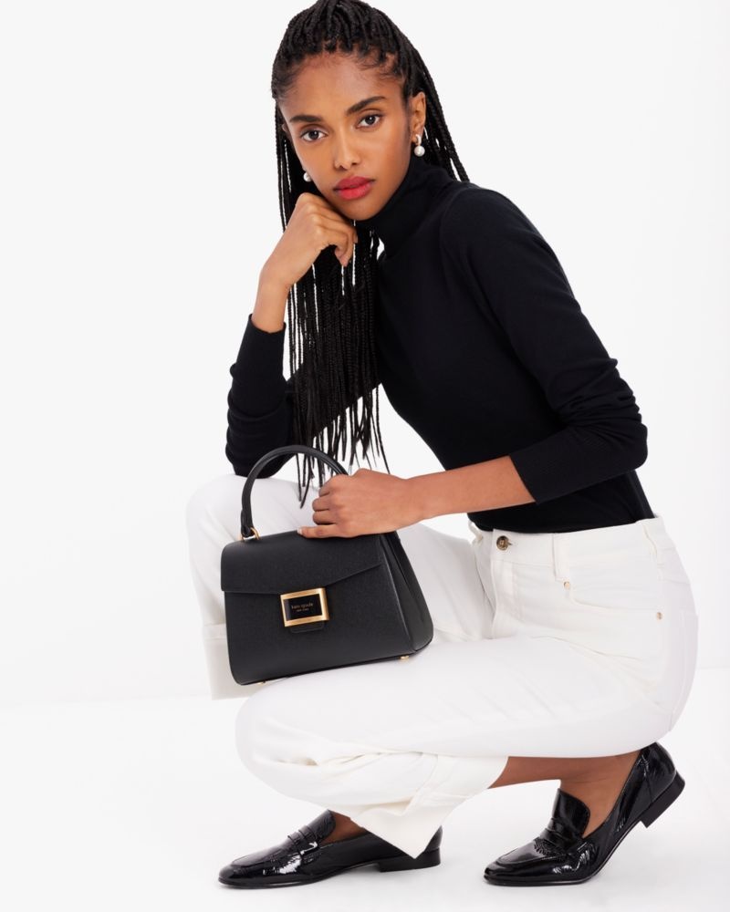 Kate Spade Katy Small Top-handle Bag Black | 9502473-VN