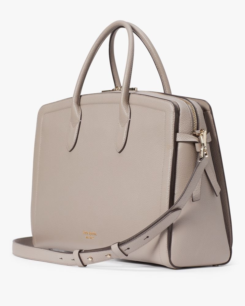 Kate Spade Knott Commuter Bag Grey Brown | 5613087-AT