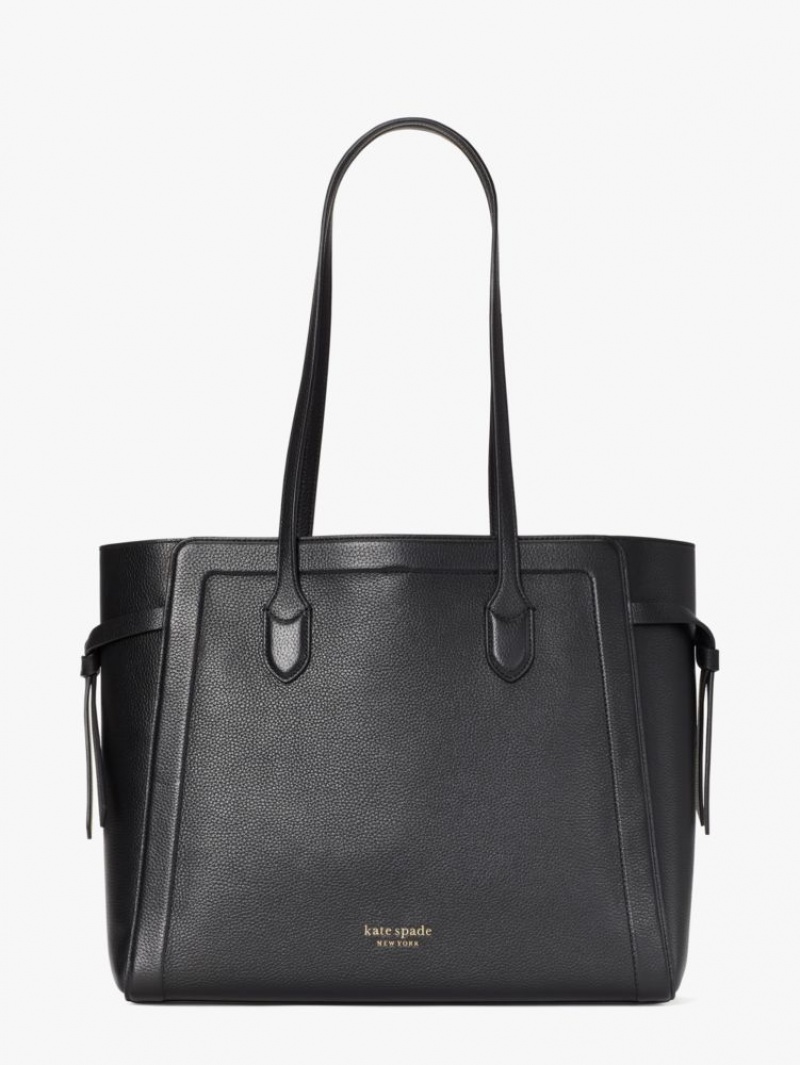 Kate Spade Knott Large Tote Black | 2581490-EO