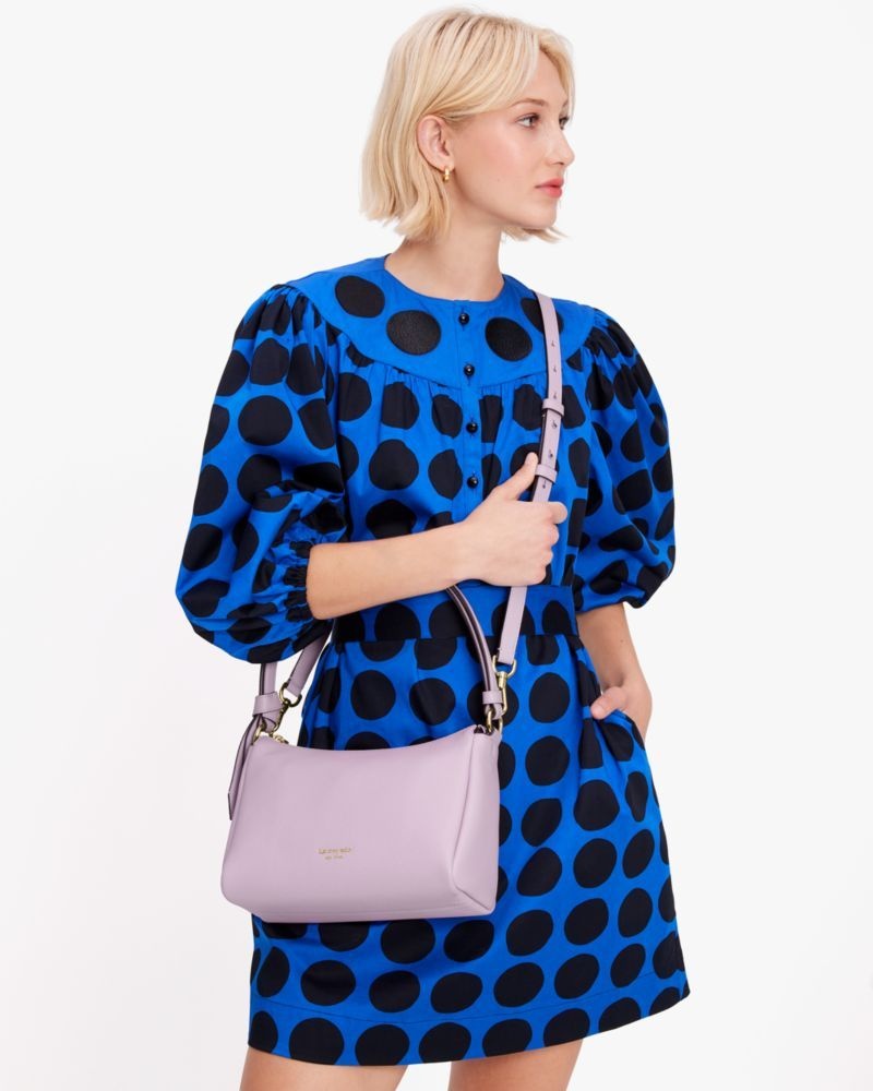 Kate Spade Knott Medium Shoulder Bag Purple White | 4123975-RB