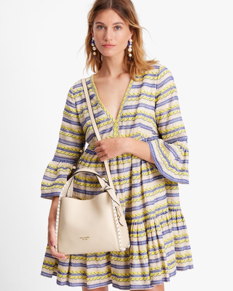 Kate Spade Knott Whipstitched Medium Crossbody Tote Multicolor | 8271406-DF
