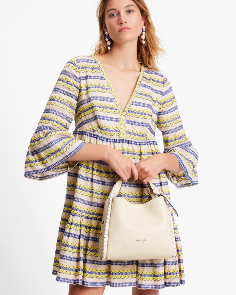 Kate Spade Knott Whipstitched Medium Crossbody Tote Multicolor | 8271406-DF