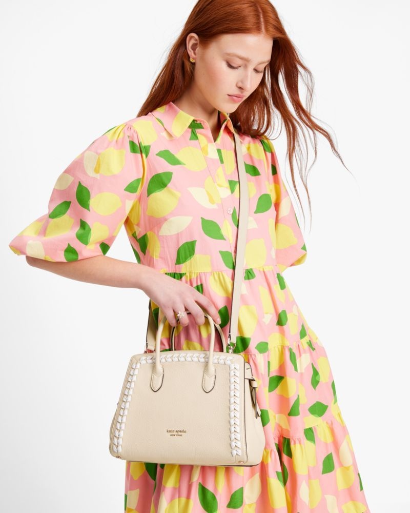 Kate Spade Knott Whipstitched Medium Satchel Multicolor | 9485071-RZ