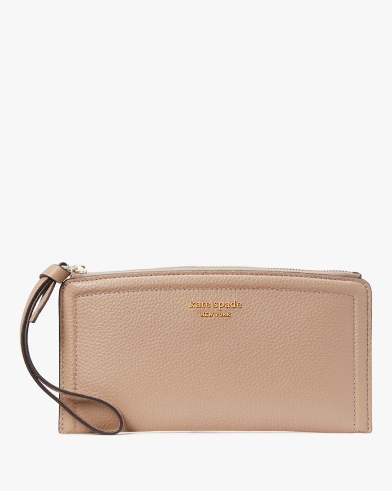 Kate Spade Knott Wristlet Cardholder Kraft Paper | 0713659-WZ