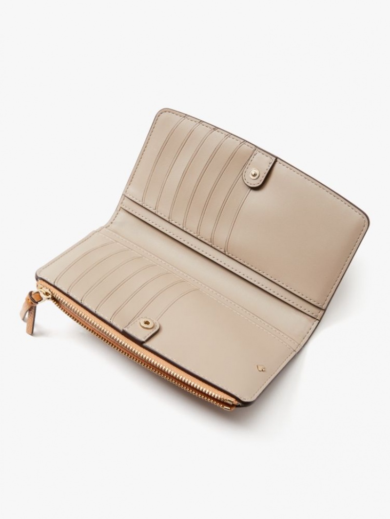 Kate Spade Knott Zip Slim Wallet Bungalow | 8603291-VM