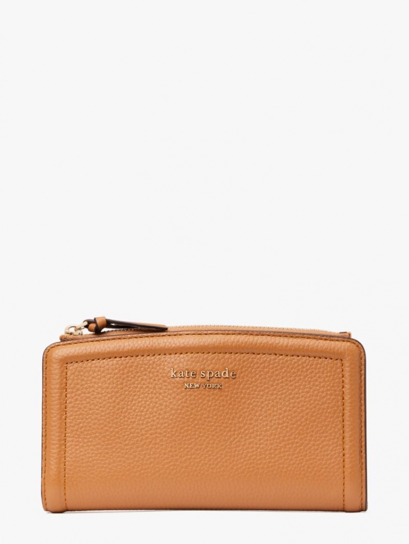 Kate Spade Knott Zip Slim Wallet Bungalow | 8603291-VM