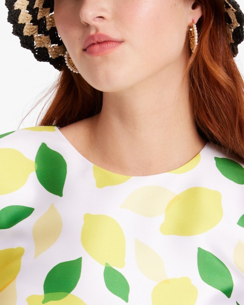 Kate Spade Lemon Toss Mikado Shell Cream | 5761493-WQ