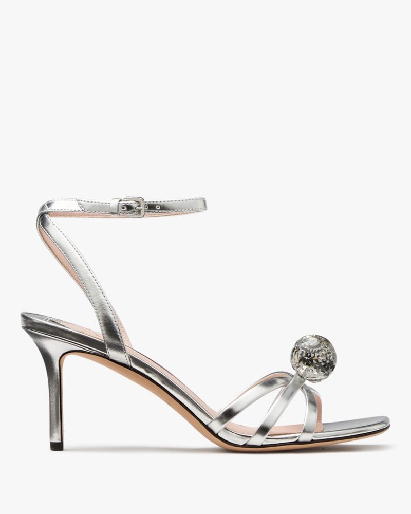 Kate Spade Let\'s Dance Sandals Silver | 5671498-KR