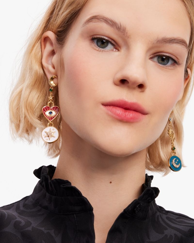 Kate Spade Like Magic Linear Earrings Multicolor | 7682594-JK