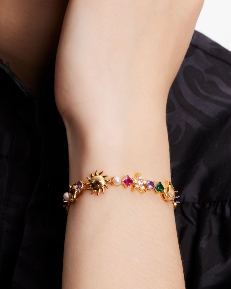 Kate Spade Like Magic Tennis Charm Bracelet Multicolor | 3647281-YN