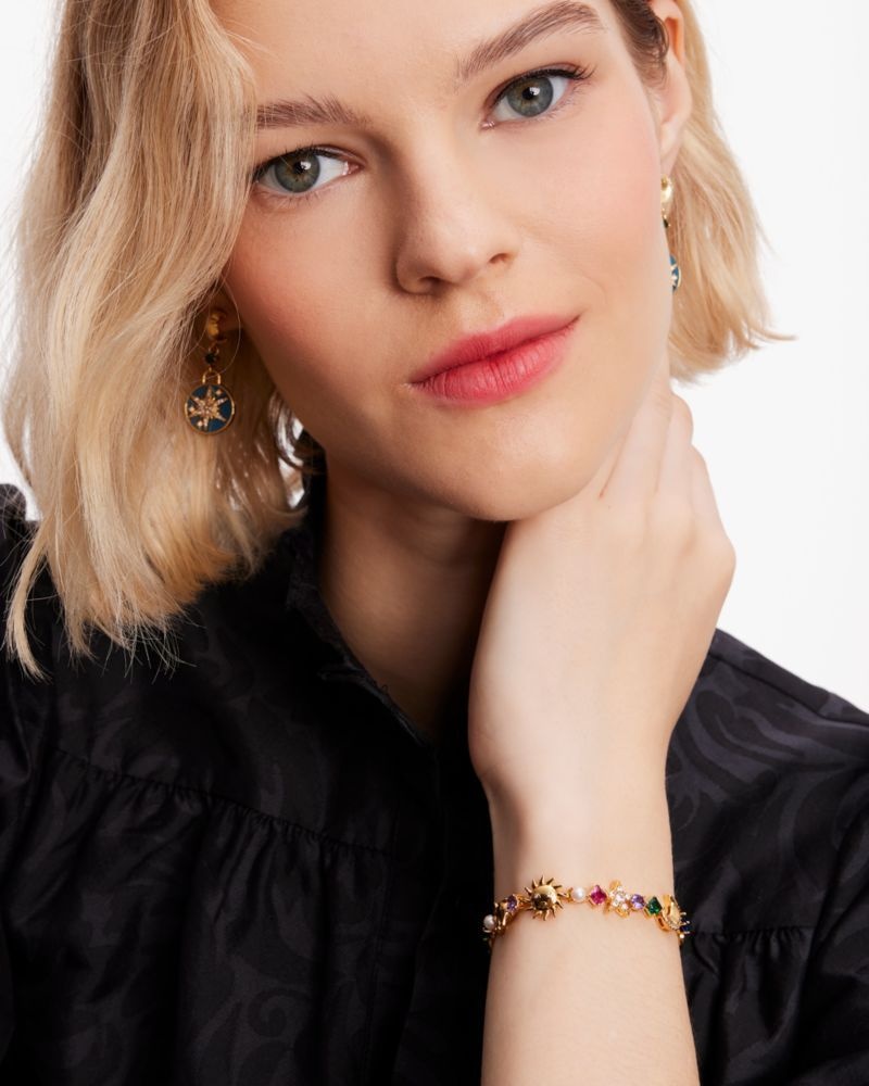 Kate Spade Like Magic Tennis Charm Bracelet Multicolor | 3647281-YN