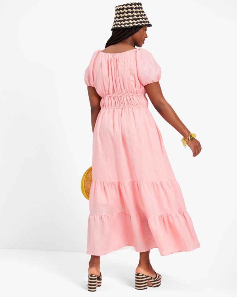 Kate Spade Linen Riviera Dress Sea Star | 7190263-TJ