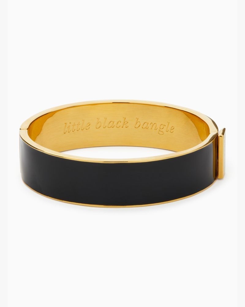 Kate Spade Little Black Idiom Bangle Black | 8072539-CN