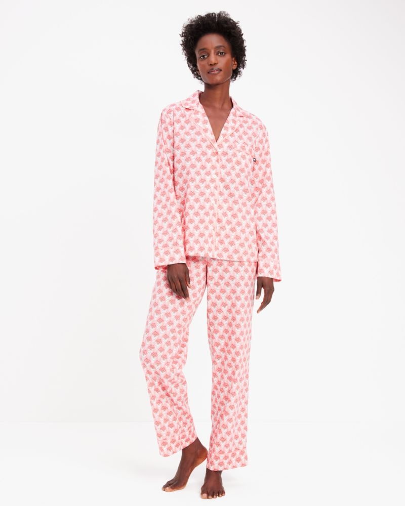 Kate Spade Long PJ Set Flower | 2048751-HX