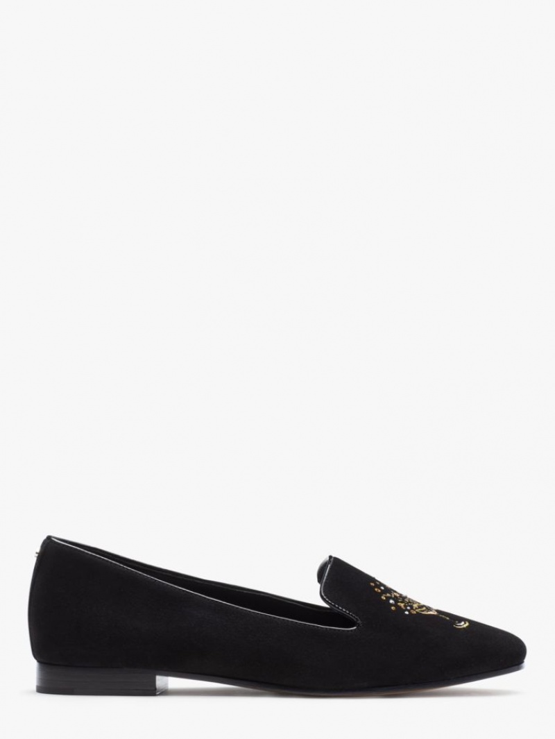Kate Spade Lounge Fizzy Loafers Black | 1375960-OA
